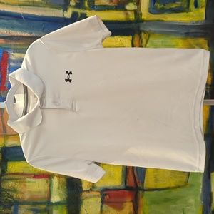Under Armour youth golf collared shirt size small
